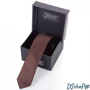 Мужской узкий шелковый галстук ETERNO (ЭТЕРНО) EG608