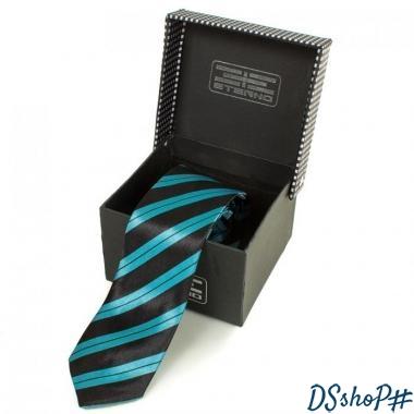 Мужской узкий шелковый галстук ETERNO (ЭТЕРНО) EG617