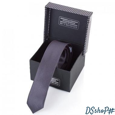 Мужской узкий шелковый галстук ETERNO (ЭТЕРНО) EG658