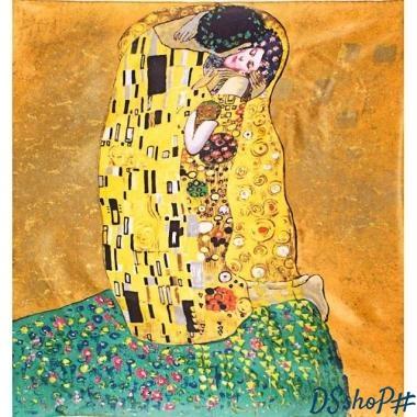 Платок шелковый ETERNO (ЭТЕРНО) репродукция картины Г.Климта 