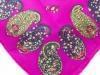 Лучший корпоративный подарок к праздникам шелковый платок шейный женский CODELLO (КОДЕЛЛО) C270097-violet