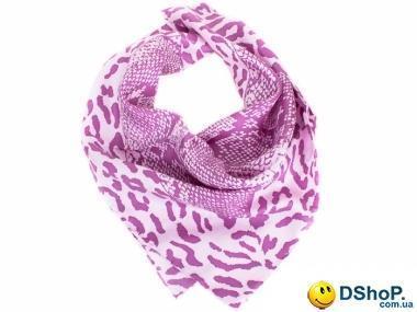 Лучший корпоративный подарок к праздникам шелковый платок шейный женский CODELLO (КОДЕЛЛО) C270245-violet
