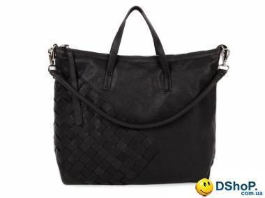 Кожаная женская сумка LILOCA (ЛИЛОКА) LC10293-black