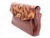 Женская кожаная сумка-клатч через плечо PEKOTOF (ПЕКОТОФ) Pek44K-13-brown