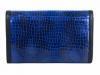 Женская сумка-клатч из кожезаменителя RONAERDO (РОНАЭРДО) BAL5657-1-blue