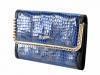 Женская сумка-клатч из кожезаменителя RONAERDO (РОНАЭРДО) BAL5657-1-blue