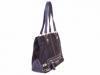 Женская сумка из качественного кожезаменителя RONAERDO (РОНАЭРДО) BAL0205-balck-blue