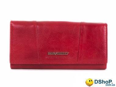 Женский кожаный кошелек NIVACOTT (НИВАКОТТ) MISS17496-red