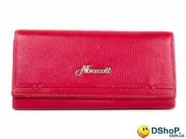 Женский кожаный кошелек NIVACOTT (НИВАКОТТ) MISS17492-red