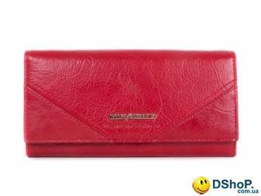 Женский кожаный кошелек NIVACOTT (НИВАКОТТ) MISS17491-red