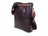 Мужская сумка через плечо из качественного кожезаменителя с кожаными вставками МІС MISS0403