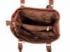 Женская сумка из качественного кожезаменителя RONAERDO (РОНАЭРДО) BAL6556-brown