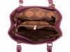 Женская сумка из качественного кожезаменителя RONAERDO (РОНАЭРДО) BAL6556-maroon