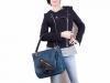 Женская сумка из качественного кожезаменителя RONAERDO (РОНАЭРДО) BAL21161-blue-black