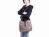 Женская сумка из качественного кожезаменителя RONAERDO (РОНАЭРДО) BAL5651-khaki