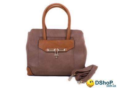 Женская сумка из качественного кожезаменителя RONAERDO (РОНАЭРДО) BAL5039-taupe