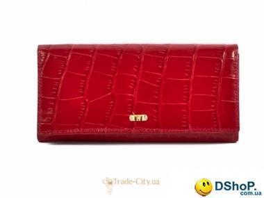 Женский кожаный кошелек WANLIMA (ВАНЛИМА) W120467400132-red