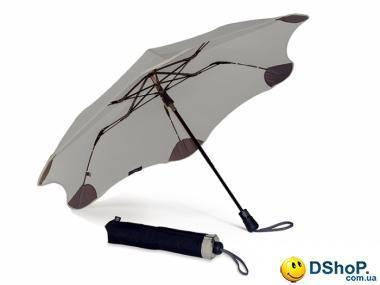 Противоштормовой зонт мужской полуавтомат BLUNT (БЛАНТ) Bl-xs-grey