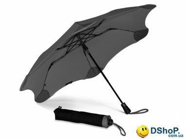 Противоштормовой зонт мужской полуавтомат BLUNT (БЛАНТ) Bl-xs-charcoal