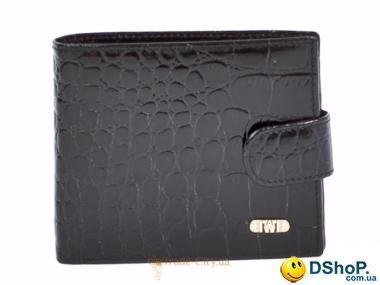 Кожаный мужской кошелек WANLIMA (ВАНЛИМА) W120467401604-black