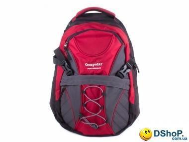 Мужской рюкзак для ноутбука ONEPOLAR (ВАНПОЛАР) W1313-red