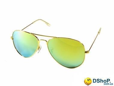 Женские солнцезащитные поляризационные очки с зеркальными линзами LEONARDO (ЛЕОНАРДО) FLDEG52-C4