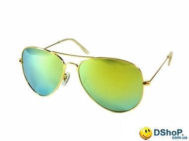 Женские солнцезащитные поляризационные очки с зеркальными линзами LEONARDO (ЛЕОНАРДО) FLDEG51-C4