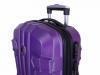 Чемодан маленький облегченный на 4-х колесах DS1010S-violet
