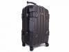 Чемодан маленький облегченный на 4-х колесах DS1010S-black