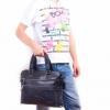 Мужской кожаный портфель с карманом для ноутбука ETERNO (ЭТЭРНО) ET83158-5-black