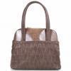 Женская сумка из качественного кожезаменителя МІС MISS32840-beige