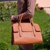 Женская сумка из качественного кожезаменителя МІС MISS32908-brown