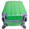 Чемодан маленький облегченный на 4-х колесах ETERNO (ЭТЕРНО) DS1009S-green