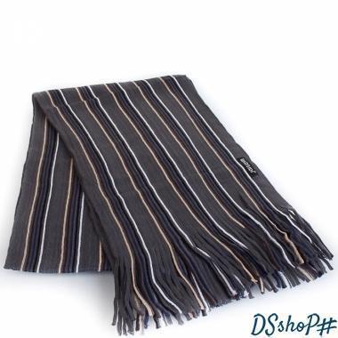 Шарф мужской шерстянной в стиле Paul Smith 164*28 см BAOSIDI (БАОСИДИ) DC183-198