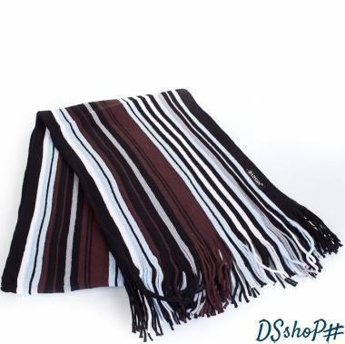 Шарф мужской шерстянной в стиле Paul Smith 164*29 см BAOSIDI (БАОСИДИ) DC183-124