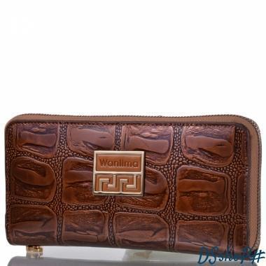 Кошелек-клатч женский кожаный WANLIMA (ВАНЛИМА) W82022340003