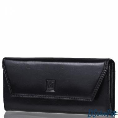 Кошелек женский кожаный WANLIMA (ВАНЛИМА) W50040230166-black