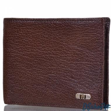 Кошелек мужской кожаный WANLIMA (ВАНЛИМА) W120487504401-brown