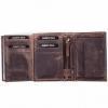 Кошелек мужской кожаный ALWAYS WILD (ОЛВЕЙС ВАЙЛД) DNKN4-H-Scorpio-brown