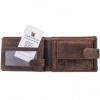 Кошелек мужской кожаный ALWAYS WILD (ОЛВЕЙС ВАЙЛД) DNKN992L-H-Scorpio-brown
