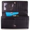 Кошелек женский кожаный VALENSIY (ВАЛЕНСИ) DSA01318-1-133-black-blue