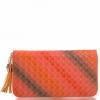 Кошелек женский кожаный VALENSIY (ВАЛЕНСИ) DSA01324-120-orange