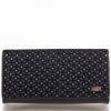 Кошелек женский кожаный VALENSIY (ВАЛЕНСИ) DSA01318-1-104-black-blue