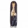 Кошелек женский замшевый VALENSIY (ВАЛЕНСИ) DSA01324-1-133-black-blue