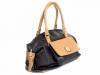 Сумка женская из качественого кожезаменителя LALEVATA (ЛАЛЕВАТА) W89117-black-brown