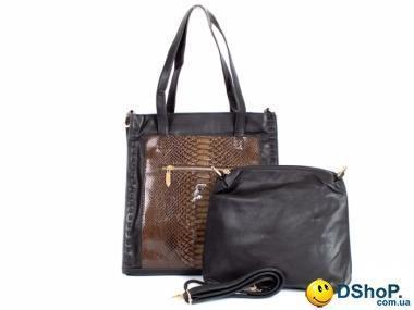 Сумка женская из качественого кожезаменителя CLARIMENTA (КЛАРИМЕНТА) W88114-black
