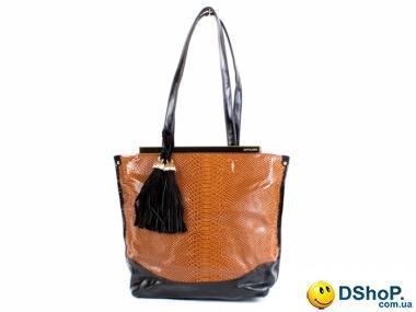 Сумка женская из качественного кожезаменителя APPLAUD (ЭППЛАУД) WA26078-brown