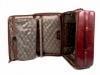 Саквояж на 2-х колесах кожаный дорожний ROCKBUN (РОКБАН) W130468-brown