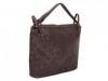 Кожаная женская сумка LILOCA (ЛИЛОКА) LC10294-dark-brown