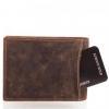 Кошелек мужской кожаный ALWAYS WILD (ОЛВЕЙС ВАЙЛД) DNKN992-H-Scorpio-brown-1